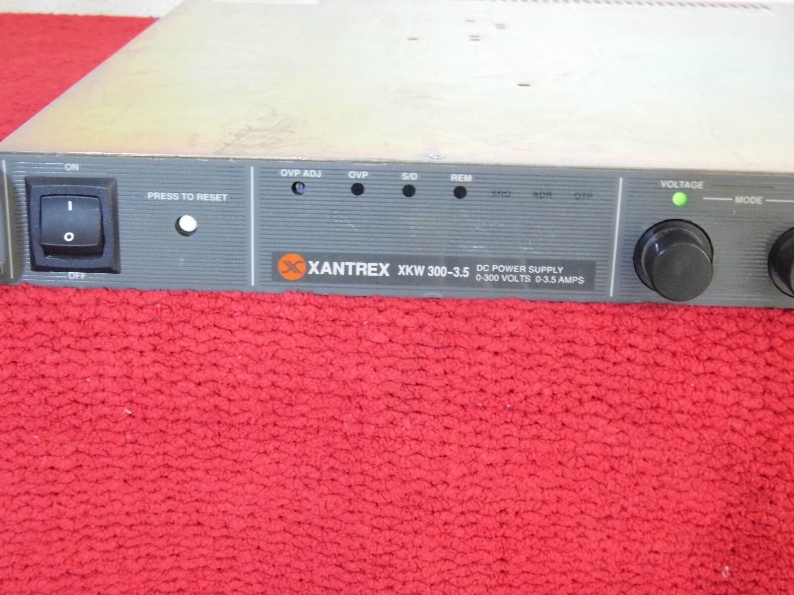 Xantrex XKW300-3.5 w/ GBIP 300Vdc 3.5Amps DC Power Supply (DCS300-3.5) Xantrex XKW300-3.5 w/ GBIP 300Vdc 3.5Amps DC Power Supply (DCS300-3.5)